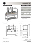 Mibrasa Parilla Stand GMB 160 Spec Sheet