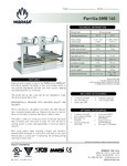 Mibrasa Parrilla GMB160 Spec Sheet