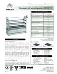 Mibrasa RM SE 115 Robatayaki Spec Sheet Mibrasa RM SE 115 Robatayaki Spec Sheet