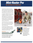 mini rooter pro spec sheet