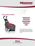 Minuteman Scrubber E14 Specsheet