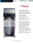 Vitamix Mix'N Machine (Standard) Specsheet