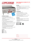 Spec Sheet Spec Sheet