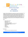 Paragon 4 oz. Mod Pop Spec Sheet