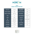 Morcon M125 Spec Sheet Morcon M125 Spec Sheet