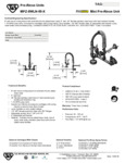 FAUCET PRERN WALL 6"C 8"RSR LVR HNDL 1.15 GPM spec sheet FAUCET PRERN WALL 6"C 8"RSR LVR HNDL 1.15 GPM spec sheet