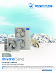 MRCOOL Cooling-Only Condenser Specsheet MRCOOL Cooling-Only Condenser Specsheet