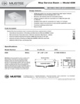 E.L. Mustee 65M Mop Basin Specsheet