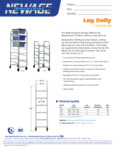 New Age Industrial Lug Dolly Specsheet New Age Industrial Lug Dolly Specsheet