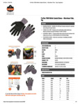 NITRILE-COATED GLOVES MICROFOAM PALM - Spec Sheet