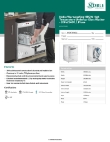 Noble Warewashing 495HTGW22 Specsheet