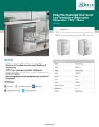 Noble Warewashing 495LTUC24 Specsheet