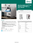 Noble Warewashing 495UH30KIT8 Specsheet