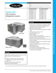 Nor-Lake Capsule Pak Spec Sheet Nor-Lake Capsule Pak Spec Sheet
