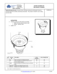 Oatey Deep Locking Cup Sink Basket Strainer Spec Sheet