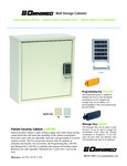 Omnimed 291601 Wall Storage Spec Sheet Omnimed 291601 Wall Storage Spec Sheet