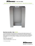 Omnimed 305302 Glove Box Steel Triple Spec Sheet Omnimed 305302 Glove Box Steel Triple Spec Sheet
