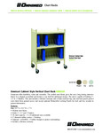 Omnimed Omnicart Cabinet Style Vertical Chart Rack Specsheet