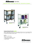 Omnimed Omnicart Vertical Chart Rack Spec Sheet