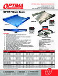 Optima Drum Scale Specsheet Optima Drum Scale Specsheet