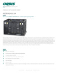 Orbis HDR4048-34 Collapsible Container Spec Sheet Orbis HDR4048-34 Collapsible Container Spec Sheet