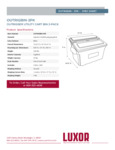 OUTRIGBIN-2PK spec sheet OUTRIGBIN-2PK spec sheet