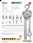 OZ Stainless Steel Hoists Specsheet