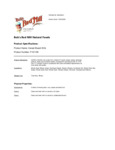 1041183B25 Nutrition Sheet