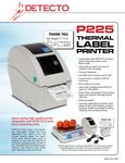 P225 SpecSheet P225 SpecSheet