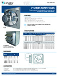 Canarm P Series Specsheet