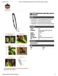 PADDED BARCODE SCANNER SLING LANYARD - BLACK SPEC SHEET PADDED BARCODE SCANNER SLING LANYARD - BLACK SPEC SHEET