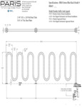 Paris Furnishings BRM7 Bike Mount Spec Sheet Paris Furnishings BRM7 Bike Mount Spec Sheet