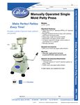 Patty Press Spec Sheet