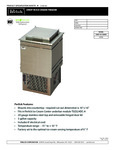 Perlick Drop-In Ice Cream Freezer Spec Sheet Perlick Drop-In Ice Cream Freezer Spec Sheet