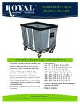 Permanent Liner Basket Truck Wire Base Spec Sheet Permanent Liner Basket Truck Wire Base Spec Sheet