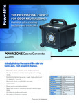 Powr-Flite PFPZ Ozone Generator Air Purifier with 12-Hour Timer - 60,000 cu. ft. Range spec sheet Powr-Flite PFPZ Ozone Generator Air Purifier with 12-Hour Timer - 60,000 cu. ft. Range spec sheet