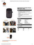PHONE STYLE SCANNER HOLSTER WITH BELT LOOP 5542 - S PHONE STYLE SCANNER HOLSTER WITH BELT LOOP 5542 - S
