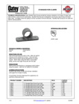 Pipe Clamp Specsheet