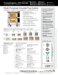 PizzaMaster 450 Series Specsheet