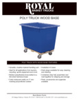 Poly Truck with Wood Base-min Poly Truck with Wood Base-min