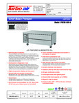 FREEZER CHEF BASE 60"2DRW R290-60X34X22 specsheet