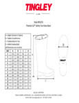 Premier G2 Safety Toe Knee Boot 93255 Specsheet