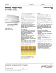 Prime-Filter-Pad-data-sheet Prime-Filter-Pad-data-sheet