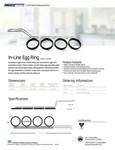 Prince Castle 122-032 Egg Ring Spechsheet