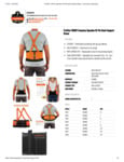 ProFlex 100HV Spandex Hi-Vis Back Support Brace Specsheet ProFlex 100HV Spandex Hi-Vis Back Support Brace Specsheet