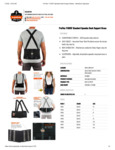 ProFlex 1100SF Spandex Back Support Brace Specsheet ProFlex 1100SF Spandex Back Support Brace Specsheet