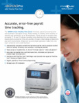 Pyramid Time Systems 4000 Spec Pyramid Time Systems 4000 Spec