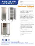 New Age Industrial Enclosed Cabinet Specsheet