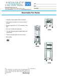 STEAM TABLE PAN RACK 5 SP 24R spec sheet