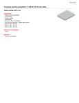 Rational Cooking Container 1102-1106 Spec Rational Cooking Container 1102-1106 Spec